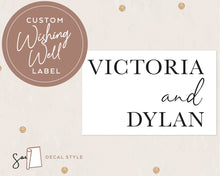 Load image into Gallery viewer, Custom Wedding Card and Wishes Well Decal
