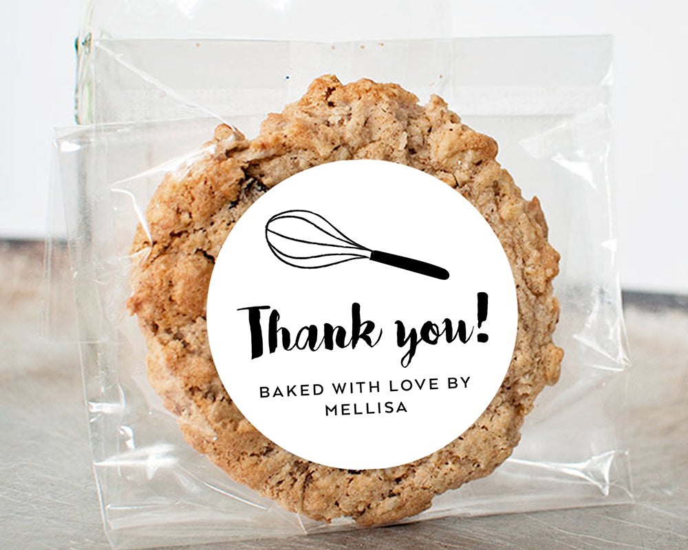 Small Business Baked with Love Stickers