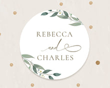Load image into Gallery viewer, Greenery Style Wedding Stickers
