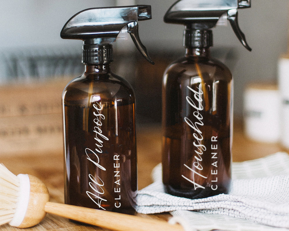 Spray Bottle Label Decal - Geraldo Style