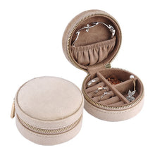 Load image into Gallery viewer, Premium Velvet Personalised Jewellery Box Mini Jewellery Box Bridesmaid Gift with Name
