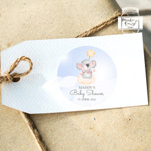 Load image into Gallery viewer, Cute Koala Baby Shower Thank You Stickers Favour Stickers
