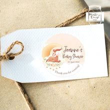Load image into Gallery viewer, Cute Deer Baby Shower Thank You Stickers Favour Stickers
