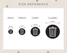 Load image into Gallery viewer, Twin Bins Sticker General Waste Recycle Glasses
