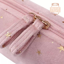 Load image into Gallery viewer, Velvet Makeup Bag Personalised Starry Velvet Makeup Bags Girls Gift Idea Women Travel Case, Christmas Gift
