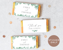 Load image into Gallery viewer, 8pcs Personalised Eucalyptus Style Chocolate Wrapper, Aldi Chocolate Wrappers, Minimalist Candy Bars Wrappers
