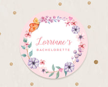 Load image into Gallery viewer, Floral Style Wedding Hen&#39;s Party Stickers
