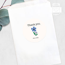 Load image into Gallery viewer, Flower Style Thank You Stickers

