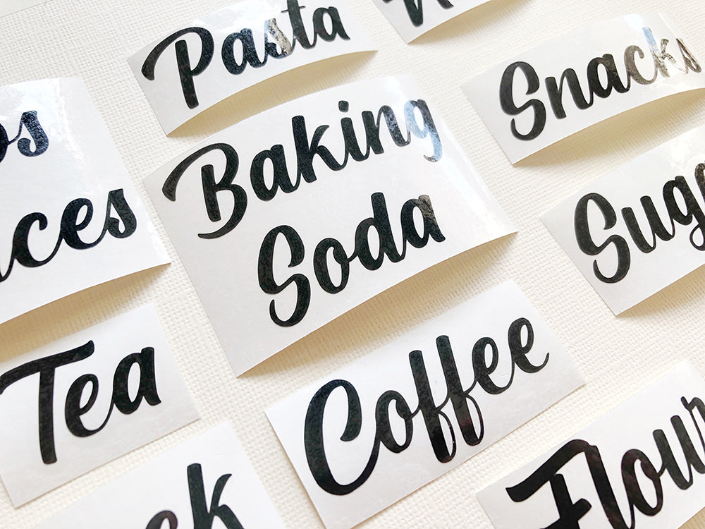 Pantry Labels Starter Pack – Pantry Envy