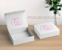 Load image into Gallery viewer, Mother&#39;s Day Best Mum ever Sticker DIY Mother&#39;s Day Gift Wine Glass Gift Box Stickers
