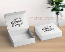 Load image into Gallery viewer, Happy Mother&#39;s Day DIY Wine Glass Gift Box Stickers
