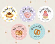 Load image into Gallery viewer, Small Business Baked with Love Stickers
