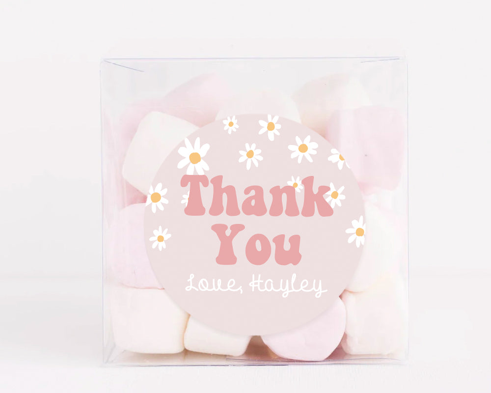 Daisy Style Stickers Kids Birthday Party Stickers