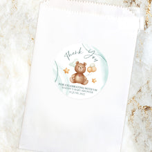 Load image into Gallery viewer, Cute Teddy bear Baby Shower Thank You Stickers
