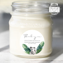 Load image into Gallery viewer, Watercolour Koala Baby Shower Thank You Stickers Favour Stickers
