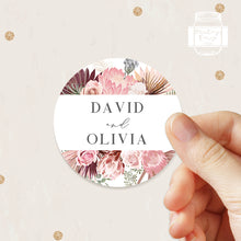 Load image into Gallery viewer, Australian Native Plants Floral Style Wedding Stickers
