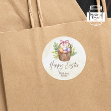 Load image into Gallery viewer, Personalised Happy Easter Gift Stickers
