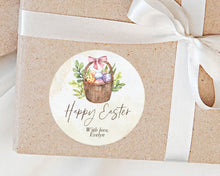 Load image into Gallery viewer, Personalised Happy Easter Gift Stickers
