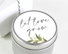 Load image into Gallery viewer, Let Love Grow Wedding Favour Stickers
